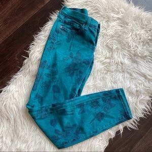 Lucky brand printed jeans 27